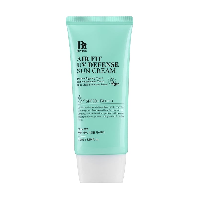 Сонцезахисний крем для обличчя Benton Air Fit UV Defense Sun Cream SPF 50+/PA++++, 50 мл
